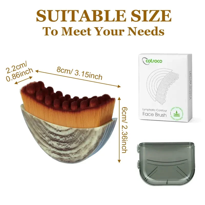 Cotsoco Lymphatic Contour Face Brush