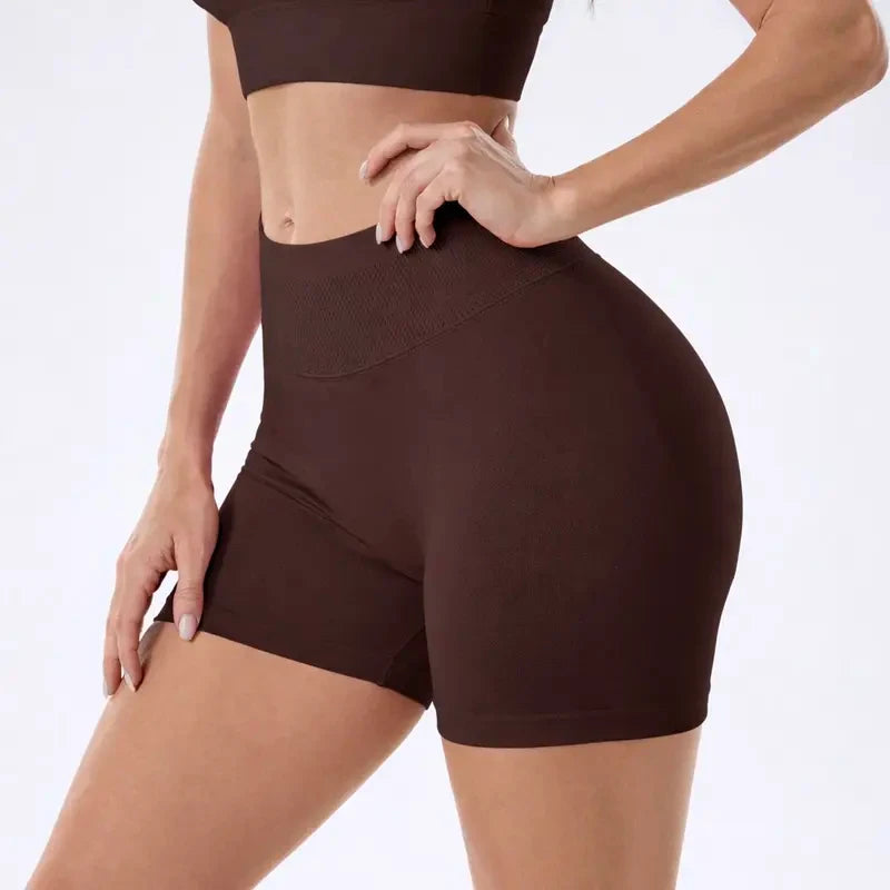 High Waist Sports Shorts