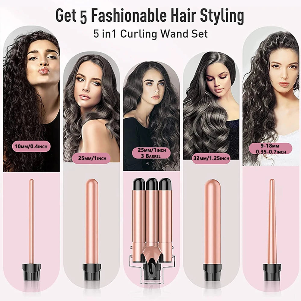 Multifunctional Hair Waver Curling Iron