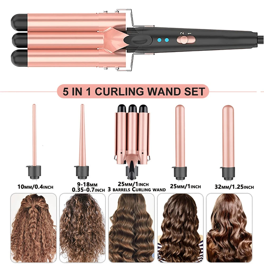Multifunctional Hair Waver Curling Iron
